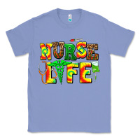 Colony Blue juneteenth nurse life Classic Tee - AdoDesignShop