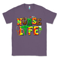 Lavender juneteenth nurse life Classic Tee - AdoDesignShop
