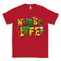 Red juneteenth nurse life Classic Tee - AdoDesignShop