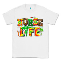 White juneteenth nurse life Classic Tee - AdoDesignShop