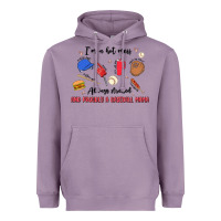 Lavender i'm a hot mess,always stressed,and proudly a baseb Heavyweight Hoodie - MaliasSmallBusiness