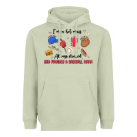 Matcha i'm a hot mess,always stressed,and proudly a baseb Heavyweight Hoodie - MaliasSmallBusiness