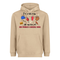 Mushroom i'm a hot mess,always stressed,and proudly a baseb Heavyweight Hoodie - MaliasSmallBusiness