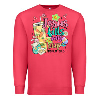 Cardinal easter jesus fills my cup Premium Sweatshirt - MaliasSmallBusiness