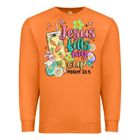 Carrot easter jesus fills my cup Premium Sweatshirt - MaliasSmallBusiness