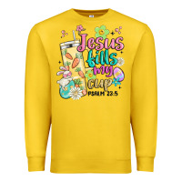 Lemon easter jesus fills my cup Premium Sweatshirt - MaliasSmallBusiness