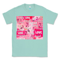 Seafoam breast cancer awareness pink Classic Tee - AdoDesignShop