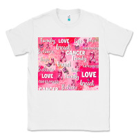 White breast cancer awareness pink Classic Tee - AdoDesignShop