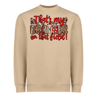 Mushroom that s my brother on that field Heavyweight Sweatshirt - Zillion Design Studio