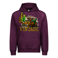 Mauve Wine Rusty Grunge Car Vintage Urban Hoodie - Bettercallsaul