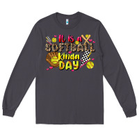 Smoke it is a softball kinda day Long Sleeve Tee - JahusDesignShop