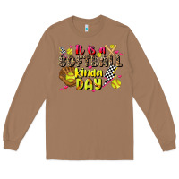 Toasted Coconut it is a softball kinda day Long Sleeve Tee - JahusDesignShop