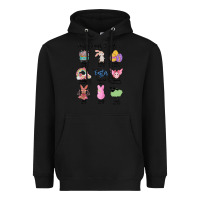 Black gos says ı am easter Heavyweight Hoodie - MaliasSmallBusiness