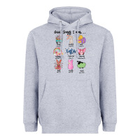 Heather Grey gos says ı am easter Heavyweight Hoodie - MaliasSmallBusiness