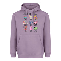 Lavender gos says ı am easter Heavyweight Hoodie - MaliasSmallBusiness
