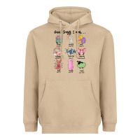 Mushroom gos says ı am easter Heavyweight Hoodie - MaliasSmallBusiness