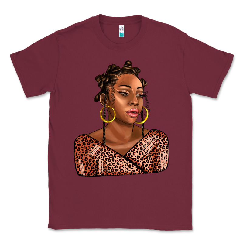Afro Woman Classic Tee by AdoDesignShop | Teevron
