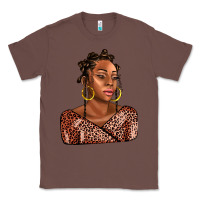 Chestnut afro woman Classic Tee - AdoDesignShop
