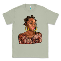 Matcha afro woman Classic Tee - AdoDesignShop