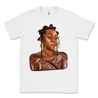 White afro woman Classic Tee - AdoDesignShop