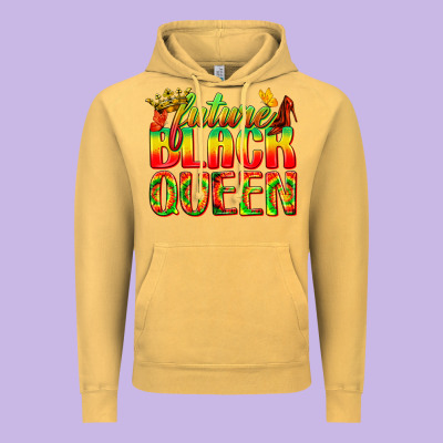 Vintage Hoodie future black queen