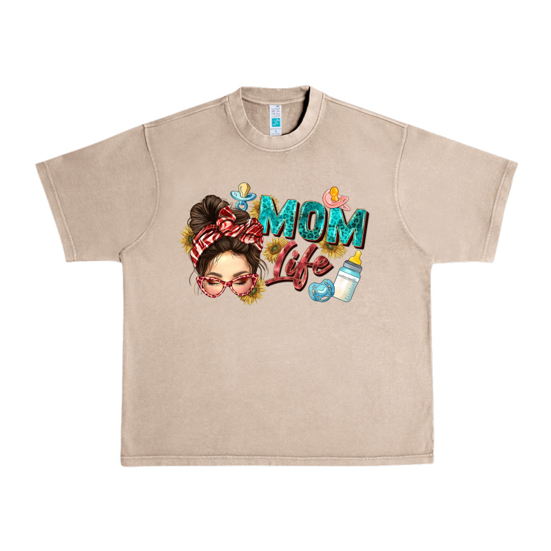 Mom Life Urban Heavy Tee by Zillion Design Studio | Teevron