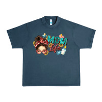 Midnight Navy mom life Urban Heavy Tee - Zillion Design Studio
