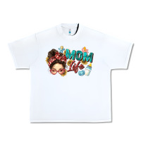 White mom life Urban Heavy Tee - Zillion Design Studio