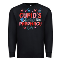 Black cupid's favorite pharmacy tech Premium Sweatshirt - MaliasSmallBusiness
