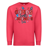 Cardinal cupid's favorite pharmacy tech Premium Sweatshirt - MaliasSmallBusiness
