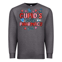 Charcoal Heather cupid's favorite pharmacy tech Premium Sweatshirt - MaliasSmallBusiness