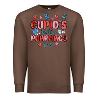 Chestnut cupid's favorite pharmacy tech Premium Sweatshirt - MaliasSmallBusiness