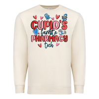 Sandshell cupid's favorite pharmacy tech Premium Sweatshirt - MaliasSmallBusiness