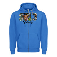 True Royal highland cow 2023 Zipper Hoodie - JahusDesignShop