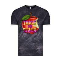 Cloud Black Trick or Teach Vintage Tee - texasbilliewilder