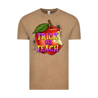Vintage Coffee Trick or Teach Vintage Tee - texasbilliewilder