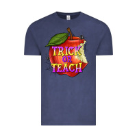 Vintage Denim Trick or Teach Vintage Tee - texasbilliewilder