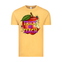 Vintage Mustard Trick or Teach Vintage Tee - texasbilliewilder