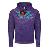 Cloud Purple girl mom afro black girl Vintage Hoodie - texasbilliewilder