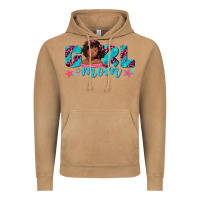 Girl Mom Afro Black Girl Vintage Hoodie | Teevron