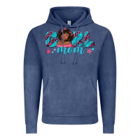 Vintage Denim girl mom afro black girl Vintage Hoodie - texasbilliewilder