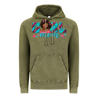 Vintage Olive girl mom afro black girl Vintage Hoodie - texasbilliewilder