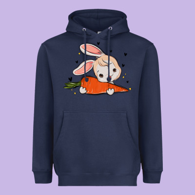 So Hoppin Boujee Easter Bunny Stanley Heavyweight Hoodie Designed By Maliassmallbusiness