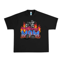 Black motocross mom Urban Heavy Tee - Zillion Design Studio