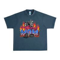 Midnight Navy motocross mom Urban Heavy Tee - Zillion Design Studio