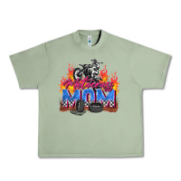 Oil Green motocross mom Urban Heavy Tee - Zillion Design Studio