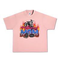Salmon motocross mom Urban Heavy Tee - Zillion Design Studio