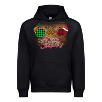 Black Merry Christmas Apples Urban Hoodie - Bettercallsaul