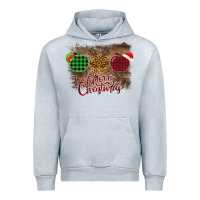 Heather Grey Merry Christmas Apples Urban Hoodie - Bettercallsaul