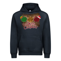 Navy Merry Christmas Apples Urban Hoodie - Bettercallsaul